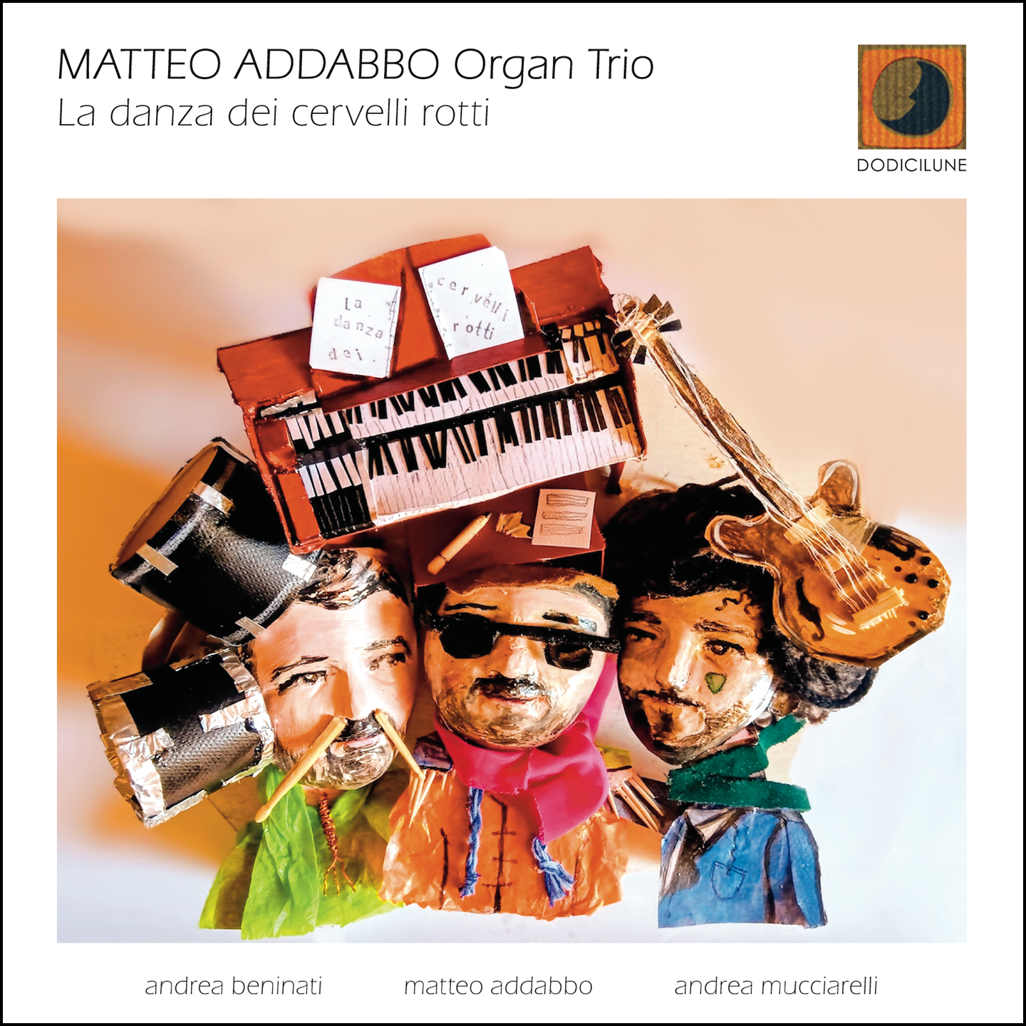 MATTEO ADDABBO Organ Trio - La danza dei cervelli rotti (CD - LP)